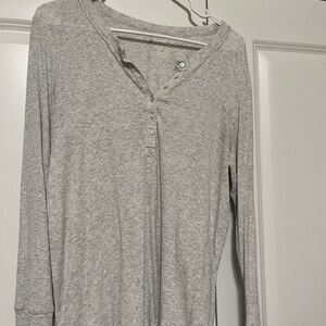 Aerie Long Sleeve Henley Women's Top